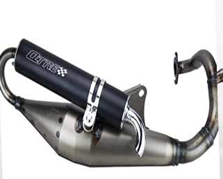 tubo de escape q -tre homologado ciclomotor 50cc