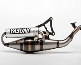 tubo de escape yasuni aluminio ciclomotor 50cc